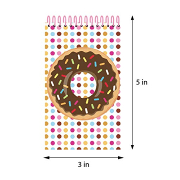 TINYMILLS Donuts Birthday Party Favor Set for Kids