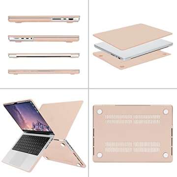 MOSISO MacBook Pro 14 Inch Case with Keyboard Cover