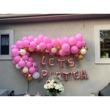 LaVenty LET'S PAR TEA Balloon Kit for Birthday Decor