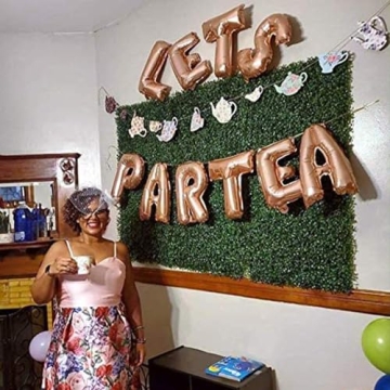 LaVenty LET'S PAR TEA Balloon Kit for Birthday Decor