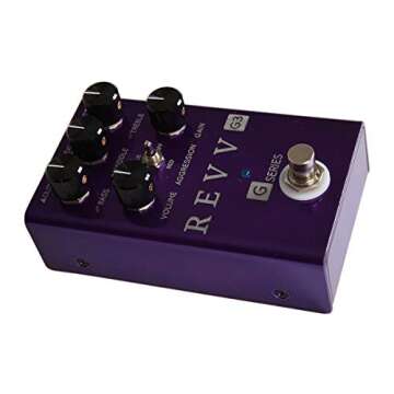 Revv G3 Purple Channel Preamp/Overdrive/Distortion Pedal