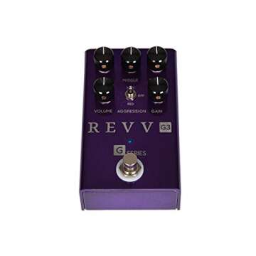 Revv G3 Purple Channel Preamp/Overdrive/Distortion Pedal