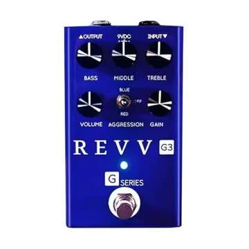 Revv G3 Purple Channel Preamp/Overdrive/Distortion Pedal