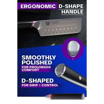 Dalstrong Nakiri Knife - Japanese AUS8 Steel Elegance