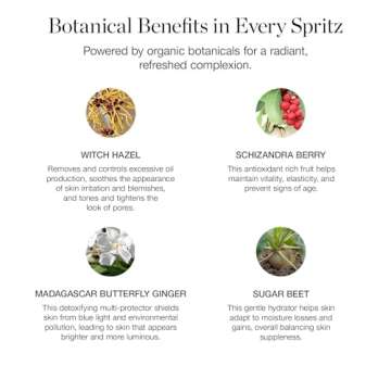 Ogee Rose Botanical Face Mist – Hydrating Organic Vegan Moisturizer, 90ml