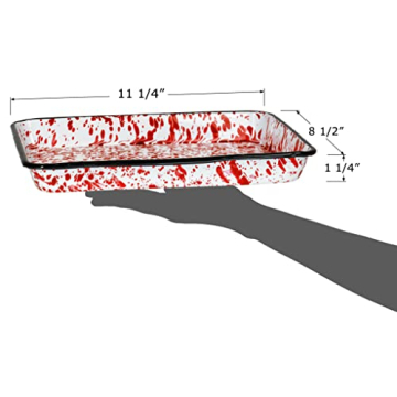 Elegant Red Co. Rectangular Serving Tray - Versatile Design