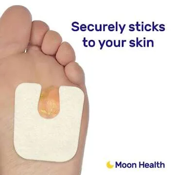 24-Pack U-Shaped Felt Callus Pads, 1/8” Thick, Effective Callus Protection and Relief, Ideal for Foot Pain, Heels, and Sole Care