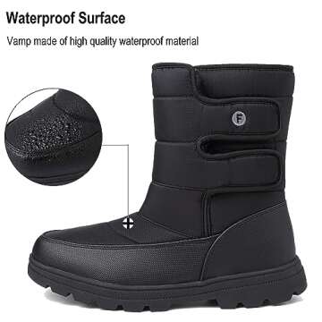 Waterproof Winter Boots for Men and Women - Warm Comfort