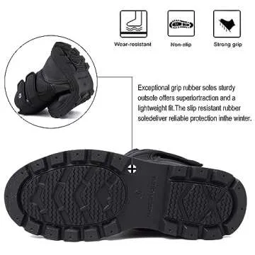 Waterproof Winter Boots for Men and Women - Warm Comfort