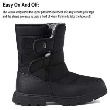 Waterproof Winter Boots for Men and Women - Warm Comfort