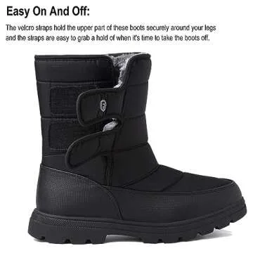 Waterproof Winter Boots for Men and Women - Warm Comfort