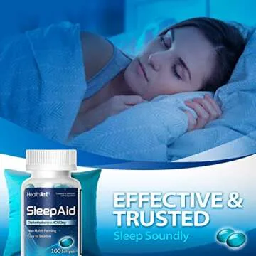 HealthA2Z Sleep Aid 50mg - Non Habit-Forming Softgels