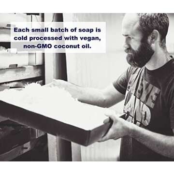 DanSoap Powdered Laundry Soap | All Natural, Zero Waste | Lavender (70 Washes)