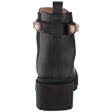 Steve Madden Women's Amulet Ankle Boot, Black, 9.5