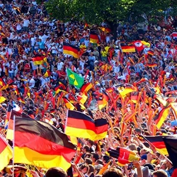 High-Quality 4 Feet Telescopic Handheld Flagpoles by ANLEY