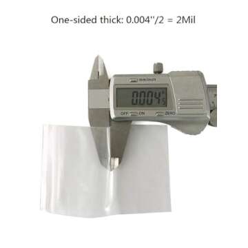 2''x 3'', (Pack of 100) Small Clear Poly Zipper Bags 2 Mil Reclosable Zipper Lock Storage Plastic Bag for Jewelry, Candy