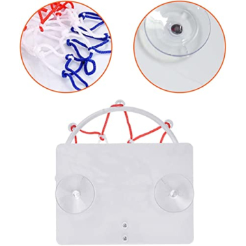 CYFIE Basketball Hoop Toddler, Bathtub Bath Toys for Office Desk Bathroom Slam Dunk Games, Suction Cup Basketball Hoop for Kids Girls Boys