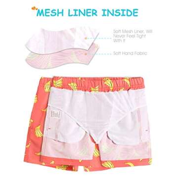 Maamgic Boys Swim Trunks - Stylish Toddler Swimwear