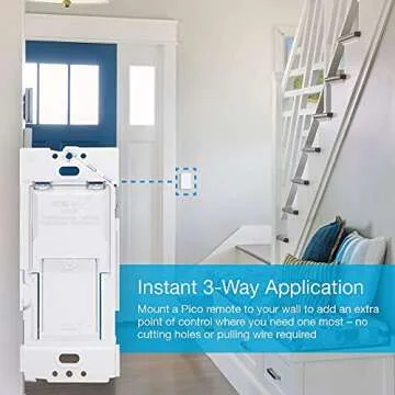 Lutron Caseta Wall Plate Bracket for Pico Smart Remote