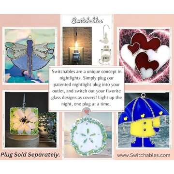 Switchables Glass Cover: Sunflower