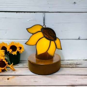 Switchables Glass Cover: Sunflower