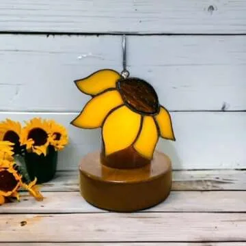 Switchables Glass Cover: Sunflower