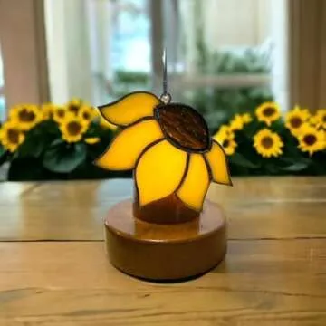 Switchables Glass Cover: Sunflower