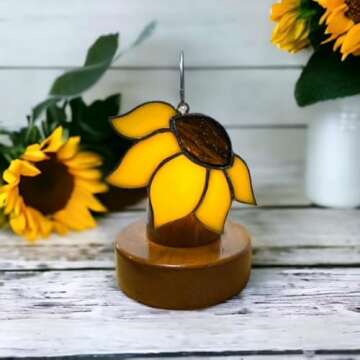 Switchables Glass Cover: Sunflower