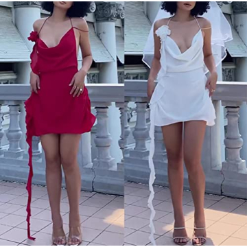 Babalet Y2K Backless Dress for Women - Stylish and Elegant