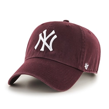 NEW YORK YANKEES '47 CLEAN UP OSF / MAROON - Stylish & Comfortable Cap