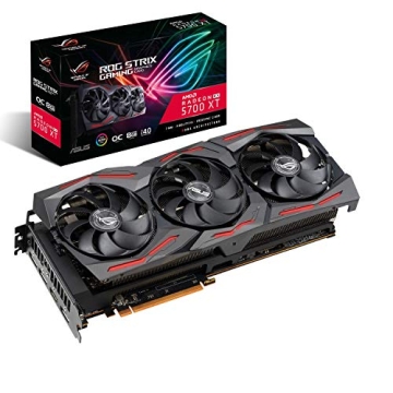 ASUS ROG Strix AMD Radeon RX 5700XT Overclocked 8G GDDR6 Gaming Graphics Card (ROG-STRIX-RX5700XT-O8...