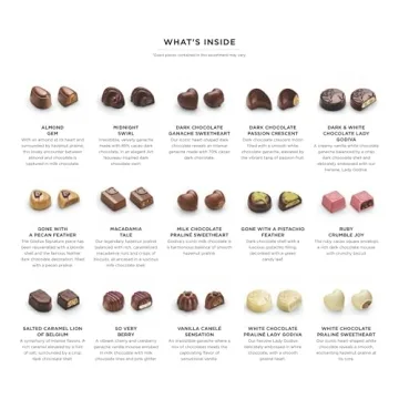 Godiva Green Bow Gold Assorted Chocolate Gift Box, 15 Pc