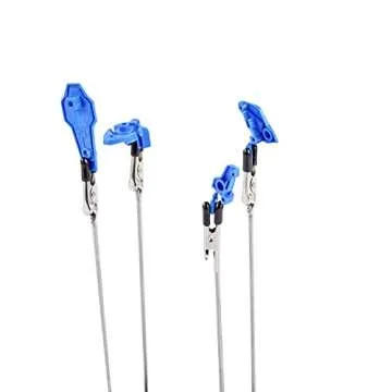 HUBEST 10 Pcs Alligator Clip Sticks with Model Painting Stand Base Holder Miniature Model Holder Alligator Clip Sticks Set for Airbrush Hobby Model Parts Models Assemble