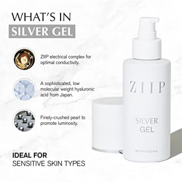 ZIIP Silver Gel with Hyaluronic Acid for Radiant Skin