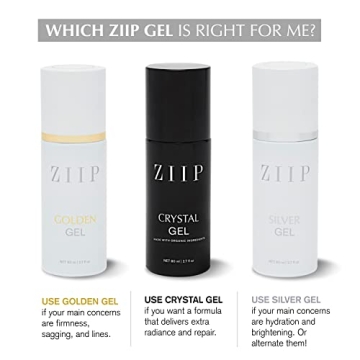 ZIIP Silver Gel with Hyaluronic Acid for Radiant Skin