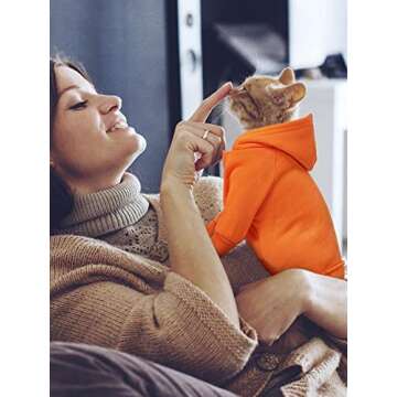 Stylish 6-Piece Dog Hoodies for Winter Warmth