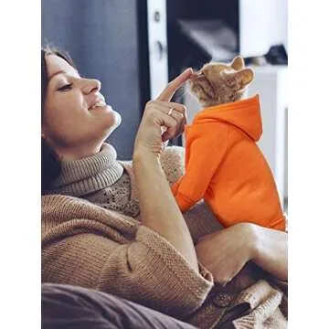 Stylish 6-Piece Dog Hoodies for Winter Warmth