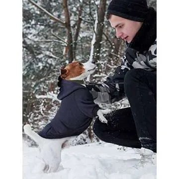 Stylish 6-Piece Dog Hoodies for Winter Warmth