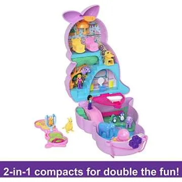 Polly Pocket Kangaroo Purse Playset for Kids 4+