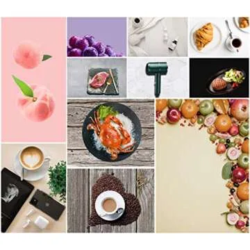 iprotech 7PCS Double-Sided Photography Background Set