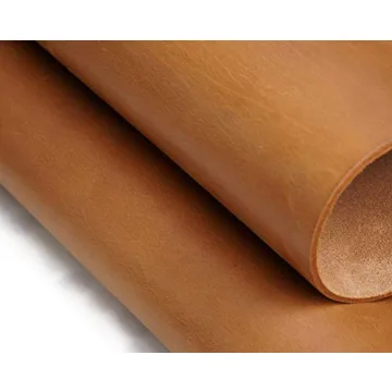 Bourbon Brown Tooling Leather Square - Premium Crafting Leather