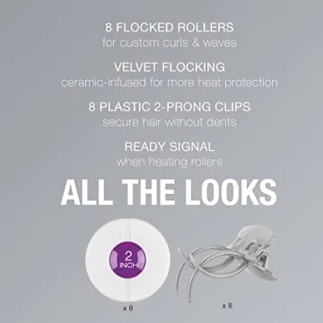 Conair 2-Inch Hot Rollers for Volume and Waves