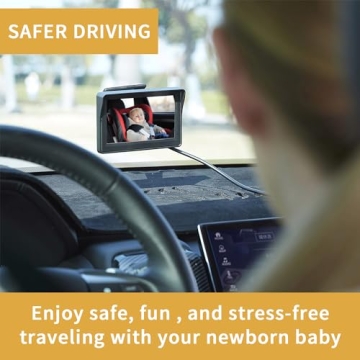 Itomoro Baby Car Mirror Night Vision 360° Camera