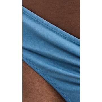 Lioness Women's Soulmate Bikini Bottoms, Denim Blue, L