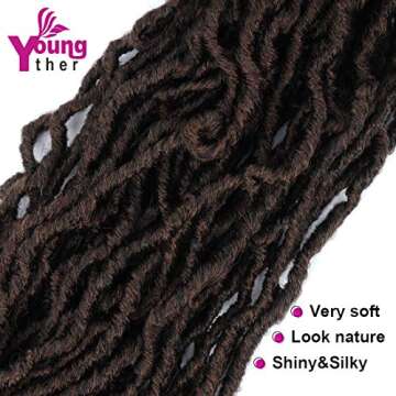 Breathtaking 6 Packs New Faux Locs for Black Women