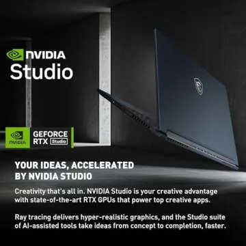 MSI Stealth 16 AI Studio Gaming Laptop with RTX 4070