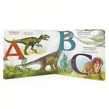 ABCs of Dinosaur: A Powerfully Prehistoric Alphabet - ABC First Learning Book for Toddlers, Kindergartners, and Curious Minds with Fun Fact Bites, Ages 1-5