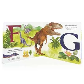 ABCs of Dinosaur: A Powerfully Prehistoric Alphabet - ABC First Learning Book for Toddlers, Kindergartners, and Curious Minds with Fun Fact Bites, Ages 1-5