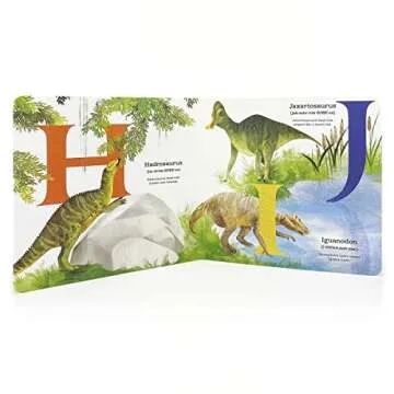 ABCs of Dinosaur: A Powerfully Prehistoric Alphabet - ABC First Learning Book for Toddlers, Kindergartners, and Curious Minds with Fun Fact Bites, Ages 1-5