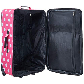 Stylish Rockland Vara Expandable 3-Piece Luggage Set